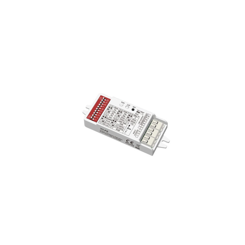 12-24V Kontrolējams Mikroviļņu Klātbūtnes RF Sensors V3-PE (RGB,CCT,Vienkrāsas)