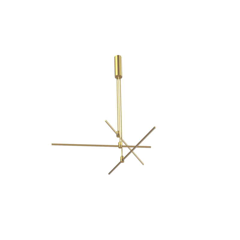 Piekarama Magnētiska LED Modulāra sistēma AIP-CHANDELIER BRASS