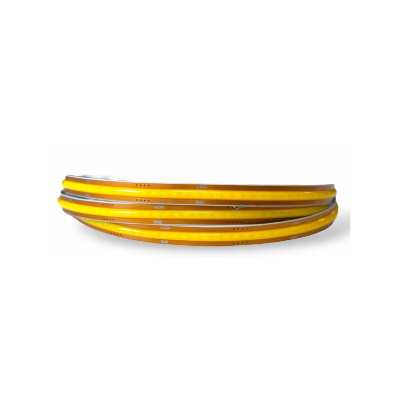 11W/m Jebkur nogriežama (cut anywhere) COB LED Lenta 24V Voltāža: 24V
