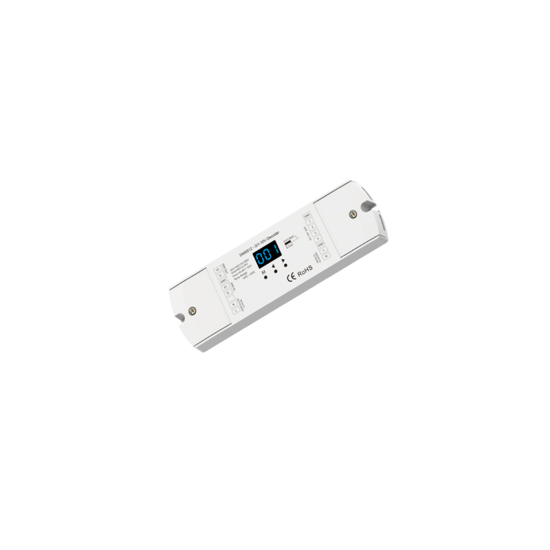 4 kanālu DMX512 0/1-10V Dekoderis BL-01