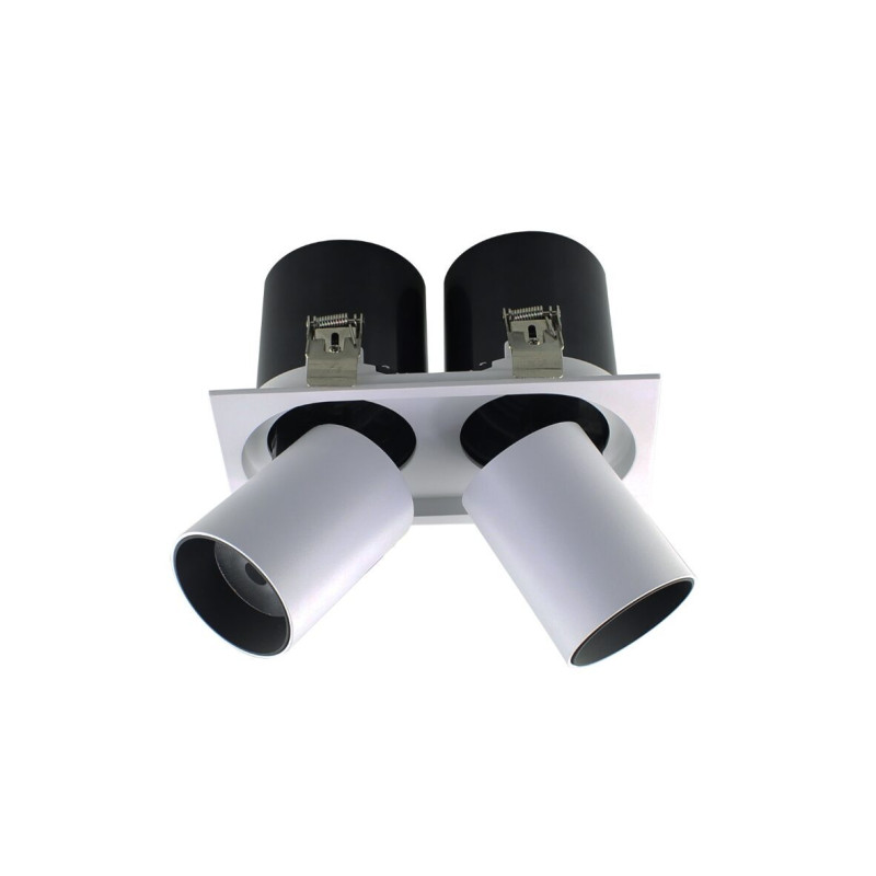 2x12W Iebūvējams Izvelkams LED Gaismeklis G12-T Krāsa: Balta