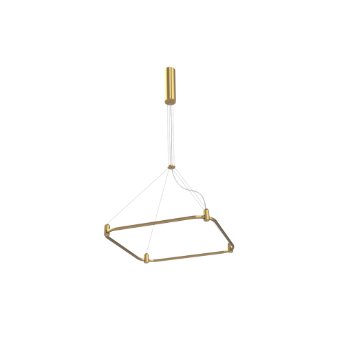 Piekarama Magnētiska Modulāra LED sistēma AIP-SQUARE BRASS