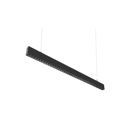 42W Dimmējams Linēars LED Gaismeklis AIP-LX09 Veids: 42W, 3000K, TRIAC DIM. Krāsa: Melns