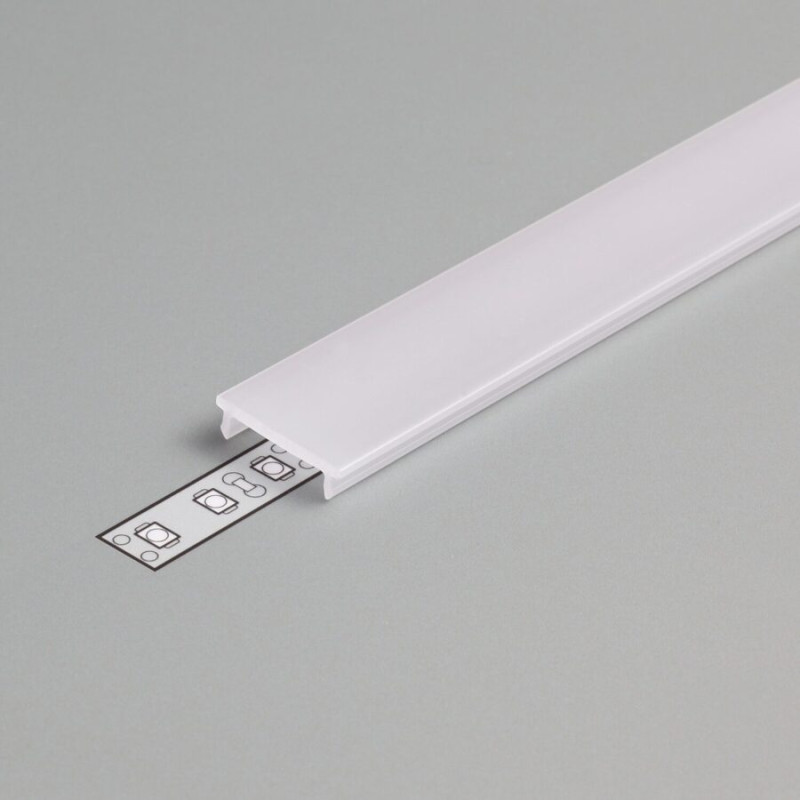 PC OPAL Click Stikls LED lentu profilam LINEA20 Garums: 2000mm