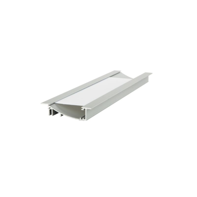 Alumīnija profils LED lentām FLAT Garums: 2000mm