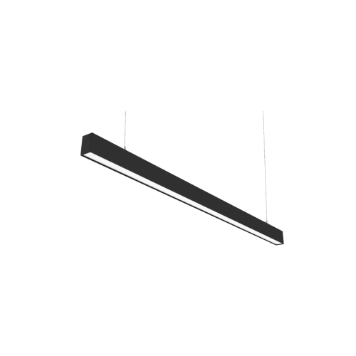 Linēars LED Gaismeklis AIP-LX01 Gaismas krāsa: CCT (regulējama) Garums: L1120mm Krāsa: Melna , 40W