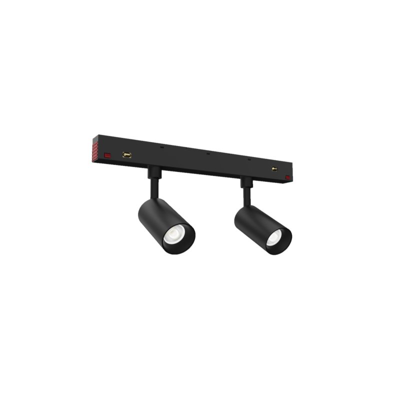 Magnētiskās sistēmas CLASSIC LED Prožektors AIP-DC Filtrs: Ar filtru - G, 4000K Dimmējams: Jā Jauda: 2x8W, D52xH145x222mm