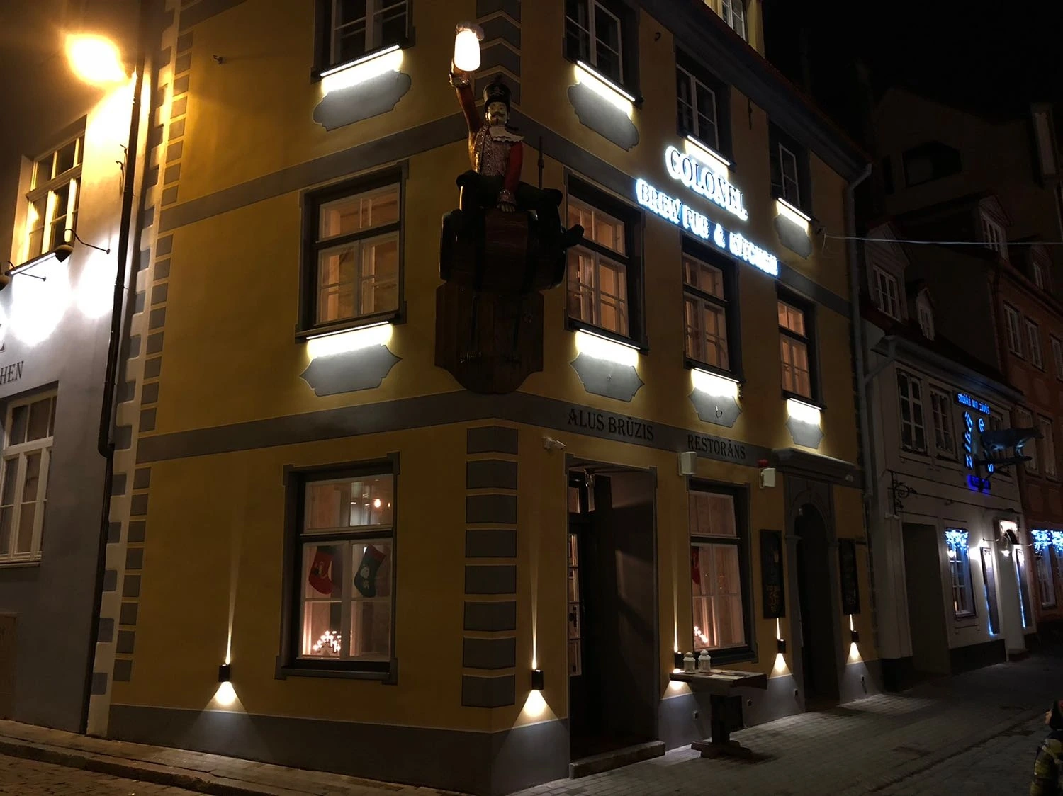 Colonel krogs Vecrīgā